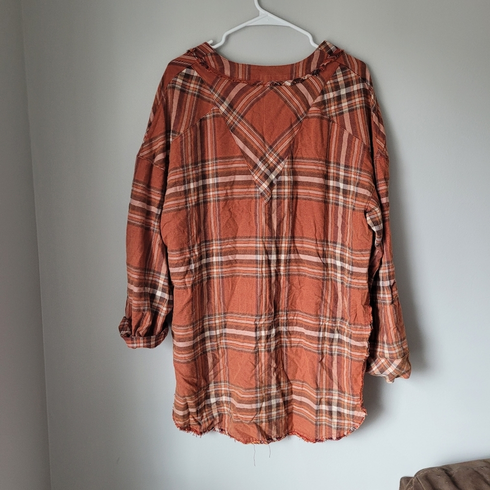 Free People Intimately Button Front Pullover Tunic - image 2